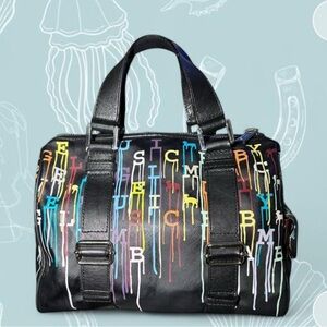 Colorful Drip Design Men's Bag